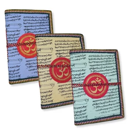 OM szimbólumos jegyzetfüzet