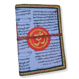 OM szimbólumos jegyzetfüzet - kék