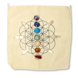 Kristály mandala - 7 csakra