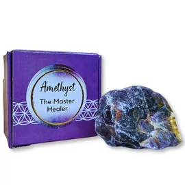 Ametiszt - nyers, dobozban
