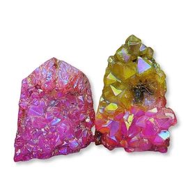 Aura kvarc torony - Rózsaszín