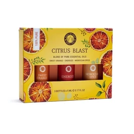 Citrus robbanás - Aromaterápiás illóolaj készlet