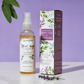 Aromafume - Levendula - White Sage/Fehér zsálya Tér- és auraharmonizáló, töltő spray