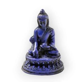 Gyógyító Buddha szobor kék - kicsi Gyógyító Buddha szobor kék - kicsi