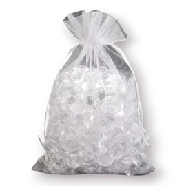 Organza - fehér, nagy