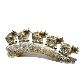 Elefánt híd - fehér-arany