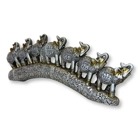 Elefánt híd - ezüst, 7 elefánt