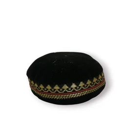 Hangtál párna 7 cm - Fekete