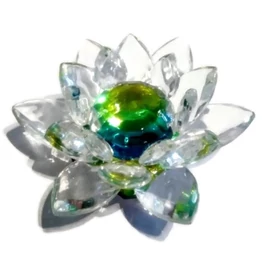 Kristály Lótusz - 10 cm Kristály Lótusz - 10 cm