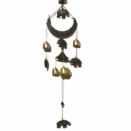 Szerencsehozó Elefánt szélcsengő - nagy