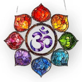 Csakra mandala - 8 szirom Csakra mandala - 8 szirom
