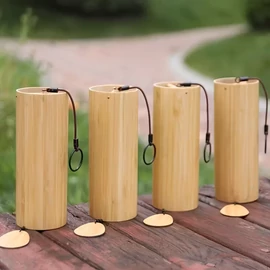 Japán stílusú őselemi bambusz szélcsengő Japán stílusú őselemi bambusz szélcsengő