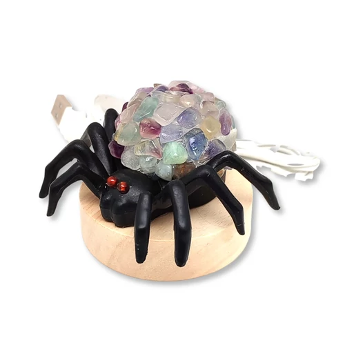 Pók lámpa - Fluorit