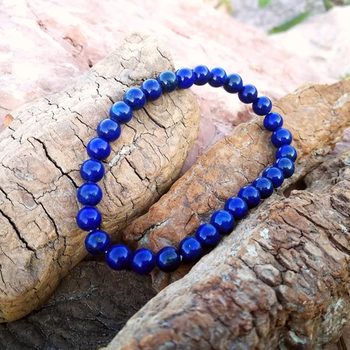 Lapis Lazuli karkötő 6 mm