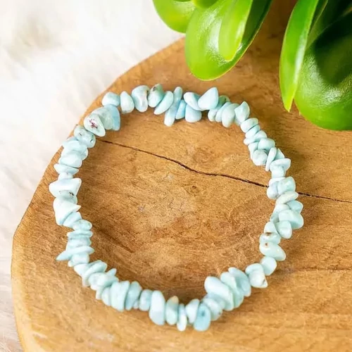Larimár splitter karkötő