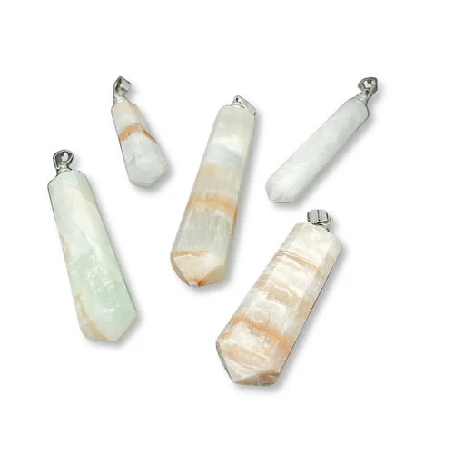 Karibi kalcit csúcs medál