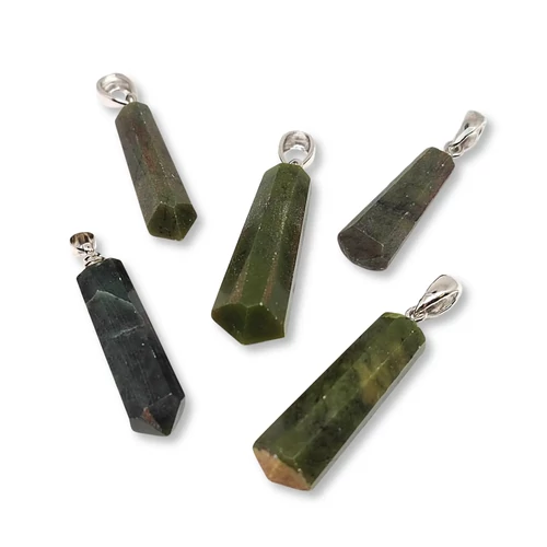 Nefrit jáde csúcs medál