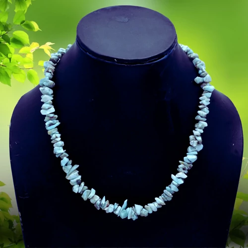 Larimár splitter nyaklánc