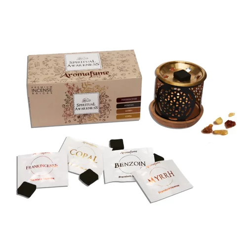 Aromafume Spirituális tudatosság füstölő edény / aroma diffúzor szett