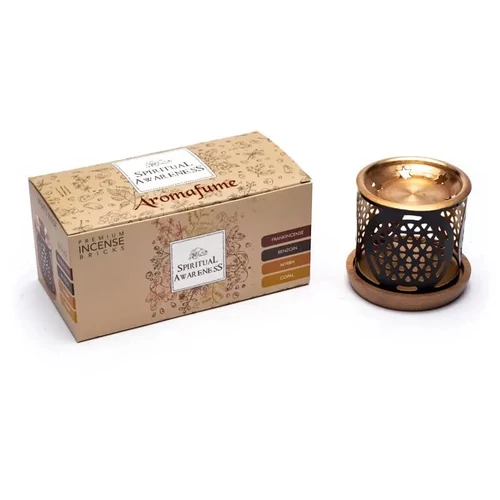 Aromafume Spirituális tudatosság füstölő edény / aroma diffúzor szett