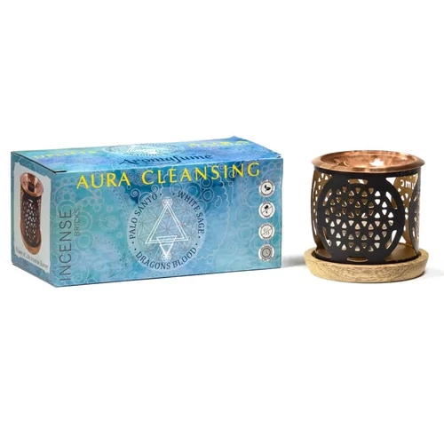 Aromafume Auratisztítás füstölő edény / aroma diffúzor szett