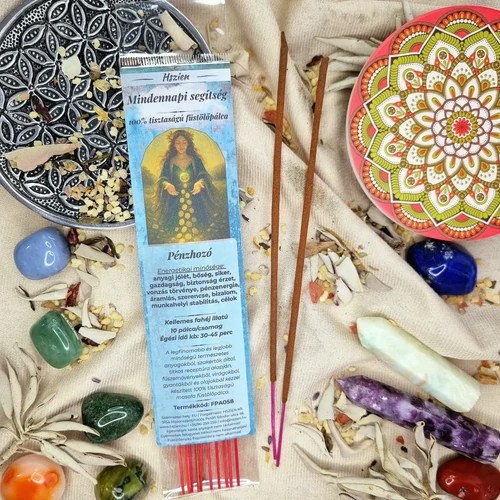 Mindennapi segítség - Pénzhozó füstölőpálca