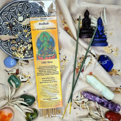 Bodhah - Zöld Tara füstölőpálca