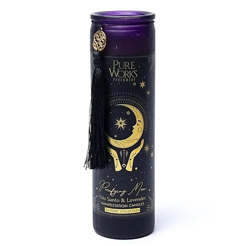 PureWorks - Purifying Moon illatos manifesztációs gyertya, 80 órás