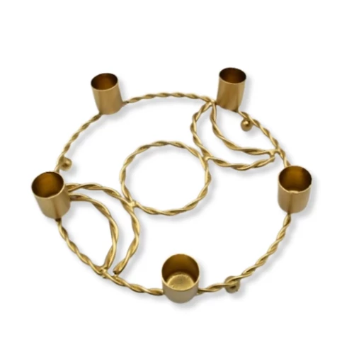 Holdfázisok szálgyertya tartó