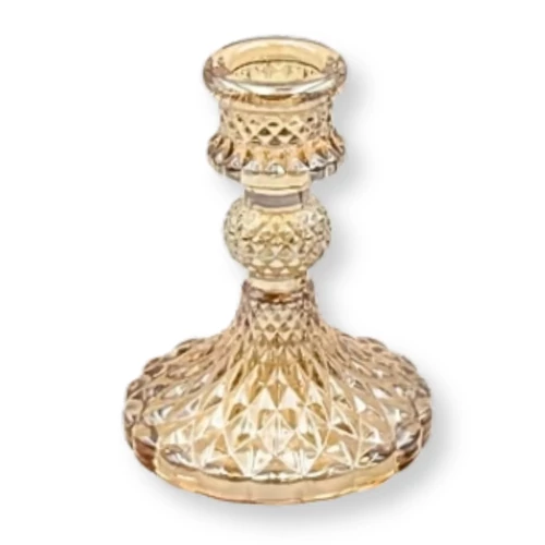 Sphatic - Üveg gyertyatartó - Arany