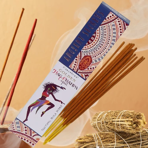 Vijayshree - Golden Nag - Ancient Secrets - Copal and Nag Champa