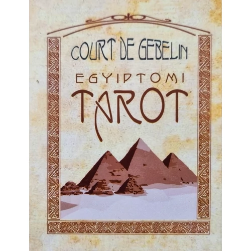 Antoine court de Gebelin Egyiptomi Tarot