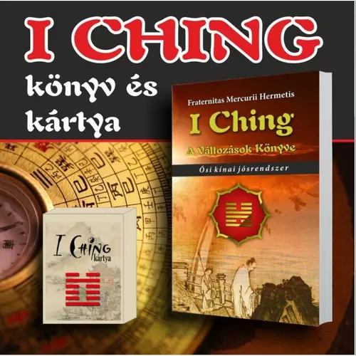 I Ching könyv és kártya csomag