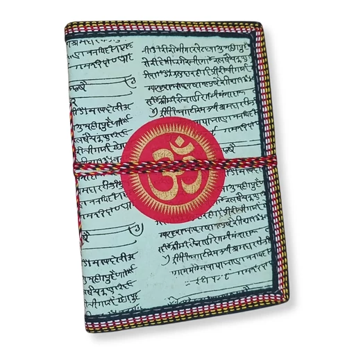 OM szimbólumos jegyzetfüzet - zöld