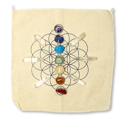 Kristály mandala - 7 csakra