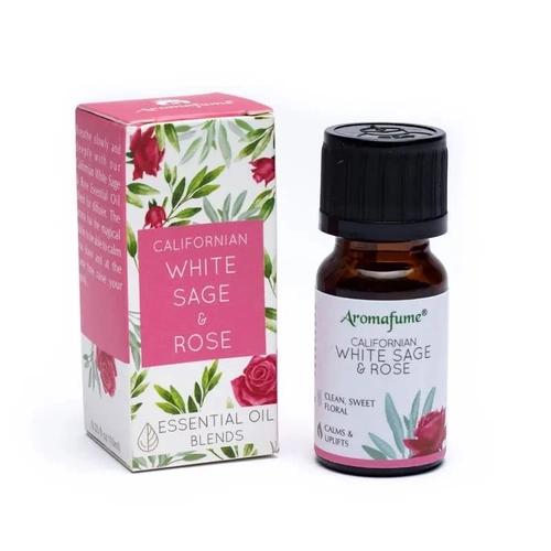 Aromafume - Fehér zsálya (White Sage) - Rózsa illóolaj