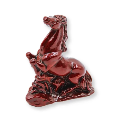 Ló szobor - vörös