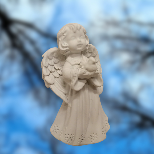 Kegyelem angyala szobrocska