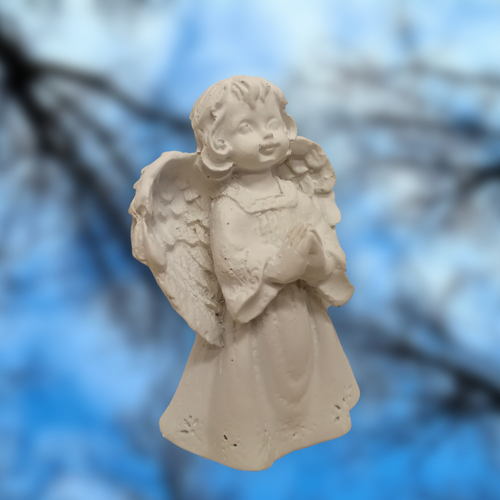 Remény angyala szobrocska