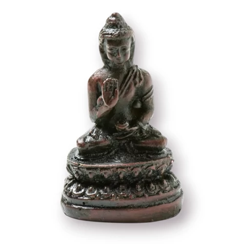 Áldás és megvilágosodás Buddha vörös - kicsi