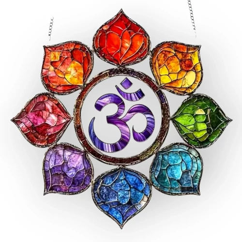 Csakra mandala - 8 szirom