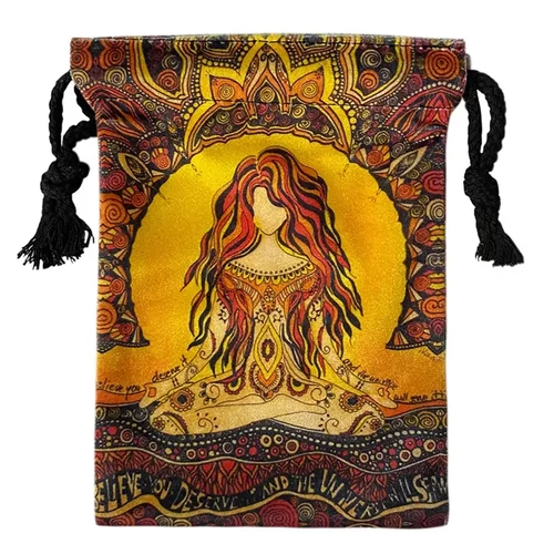 Jóskártya és amulett tartó - Kundalini lány