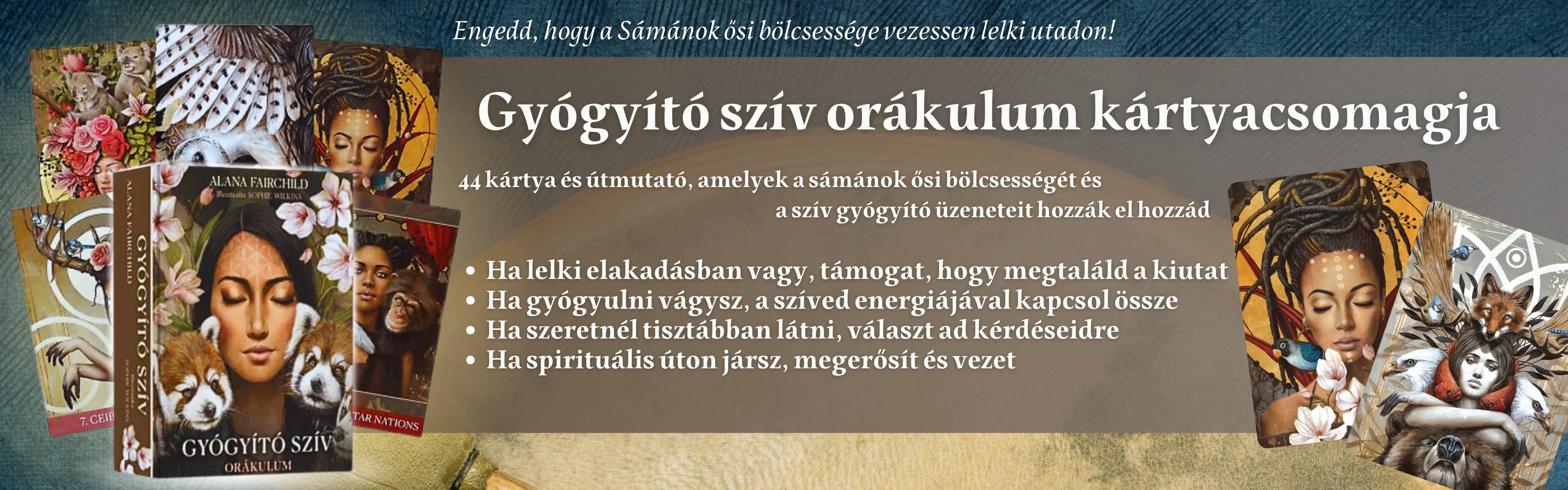 Gyógyító szív kártya