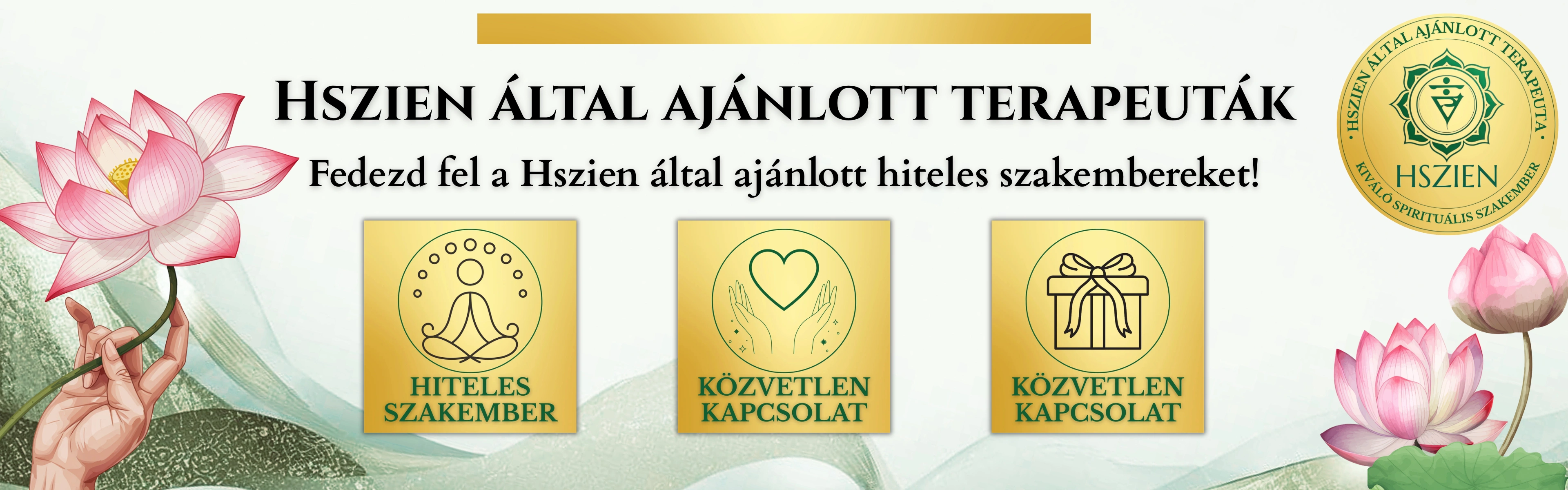 Hszien által ajánlott terapeuták