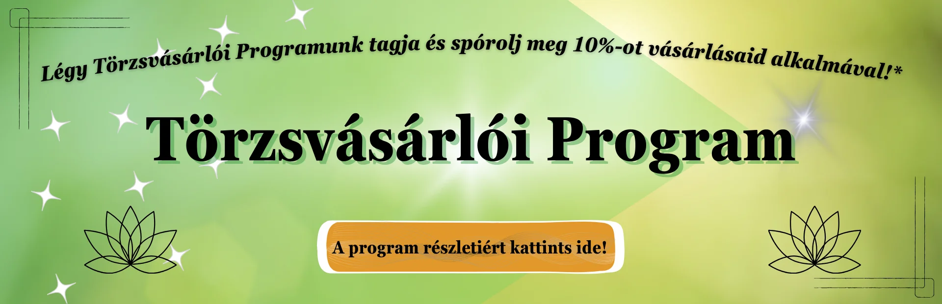 Törzsvásárlói program 